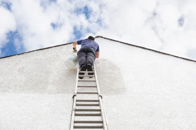 Peinture extérieure à Fresné-la-Mère — façades et ravalement